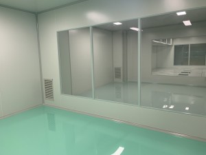 غرفة نظيفة قياسية ISO مقاومة للغبار مع معيار GMP الصيدلاني